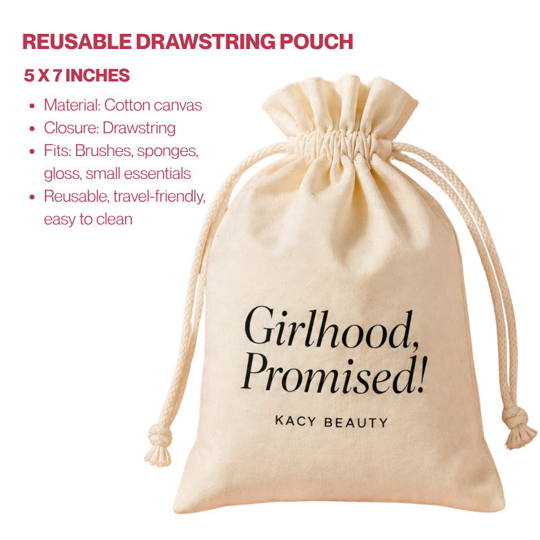 Reusable Drawstring Pouch